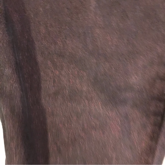 Bill Blass stretch Jeans. Black with subtle metallic red highlights. Size 10. - Picture 6 of 7